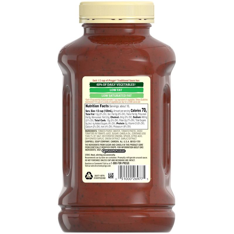 Prego Traditional Italian Sauce 45oz