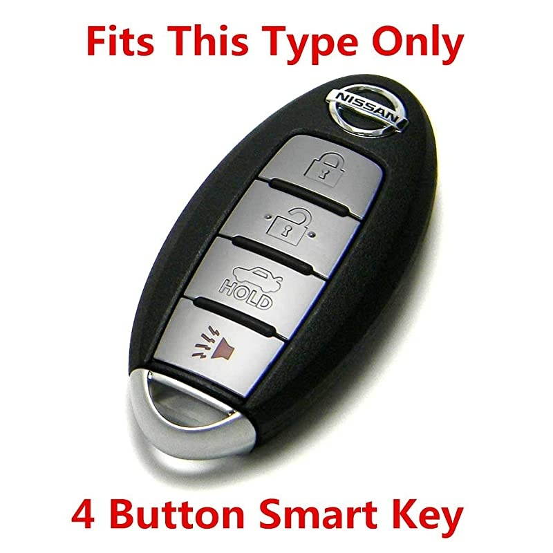 Silicone Keyless Entry Remote Control Key Fob Cover Case protector Replacement Fit For Nissan Altima Maxima Murano Versa 285E3JA05A KR55WK48903 Blue