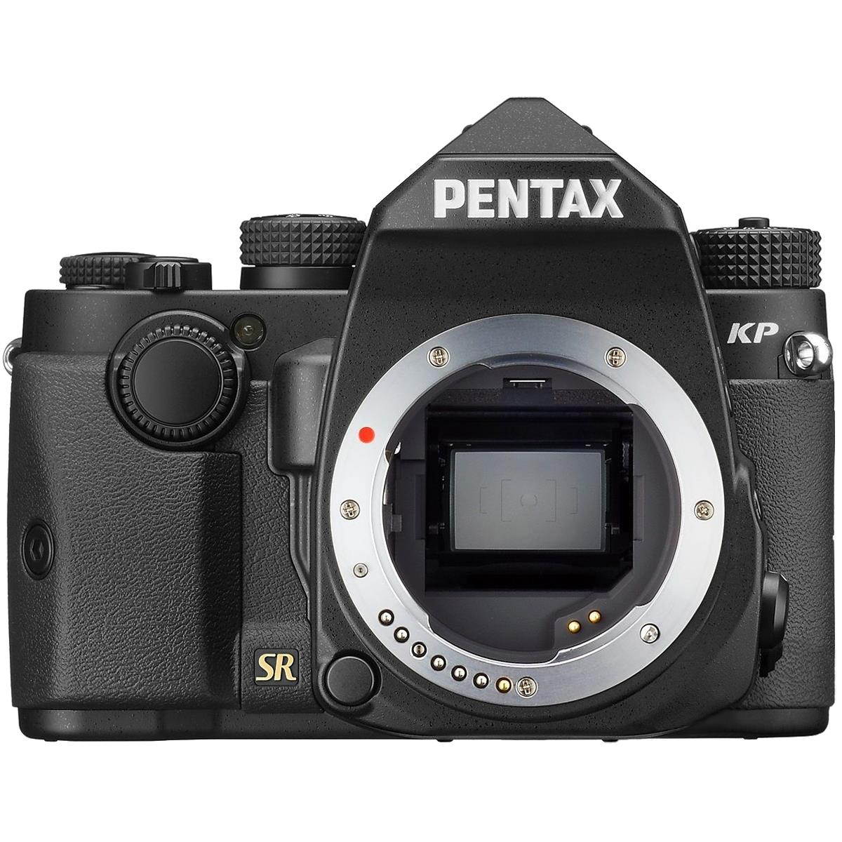 Pentax KP 24.3MP CMOS Ultra Compact Full HD Digital SLR Camera - Black (Body Only)