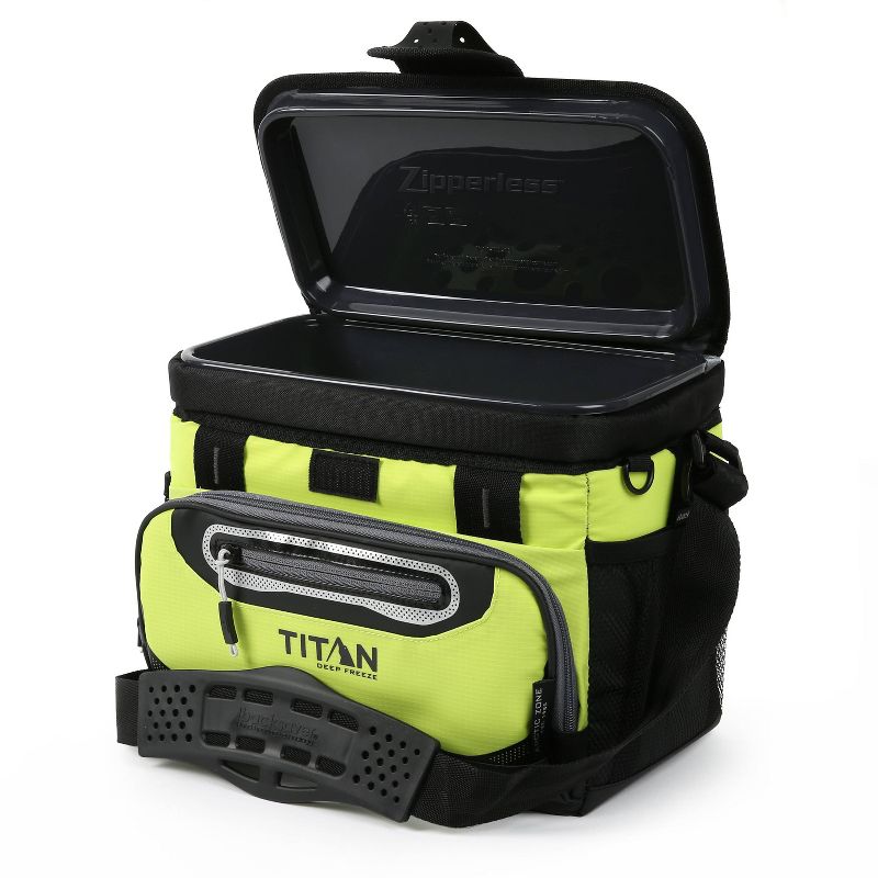 California Innovations Titan Deep Freeze 8qt Zipperless HardBody Cooler - Lime Green