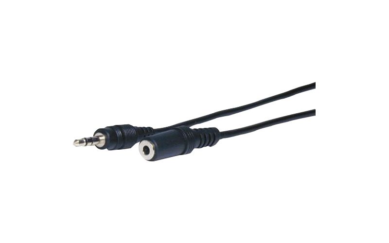 Comprehensive Standard Series 3.5mm Stereo Mini Plug to Jack Audio Cable 6ft - 6 ft Mini-phone Audio Cable for Audio Device