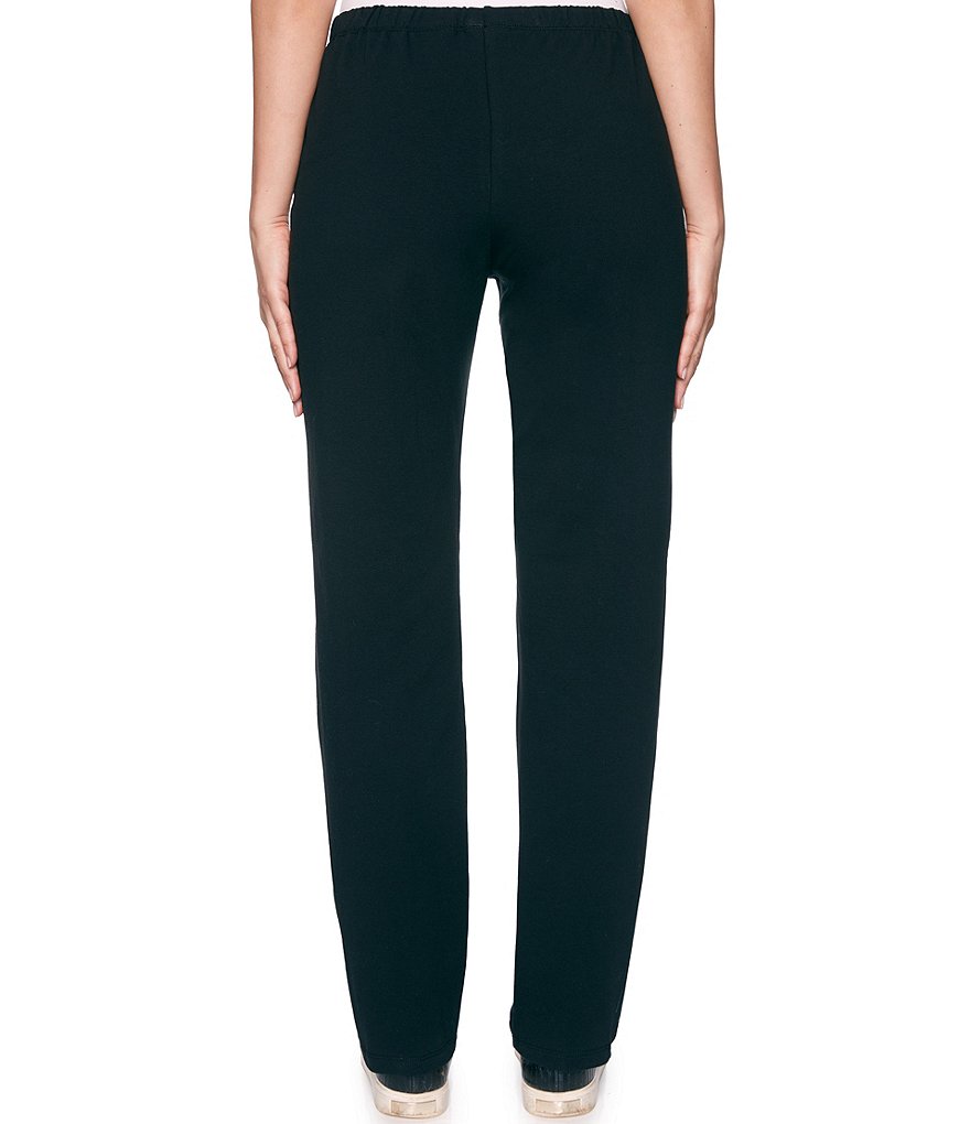 Ruby Rd. Petites Pull-On Stretch French Terry Pants