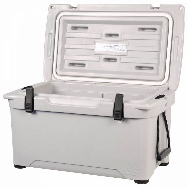 Engel 25 High Performance 5.28 Gallon 24 Can Roto Molded Ice Cooler, Haze Gray