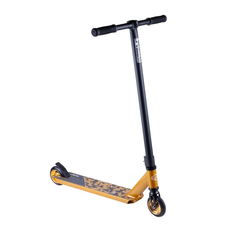 Fuzion Gold Pro X-3 2 Wheel Scooter - Gold