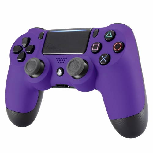 "Soft Touch Purple" Ps4 PRO Rapid Fire Custom Modded Controller 40 Mods for COD BO3, Infinite Warfare, Destiny, Ghosts Quick Scope Auto Run Sniper Breath & More (CUH-ZCT2U)