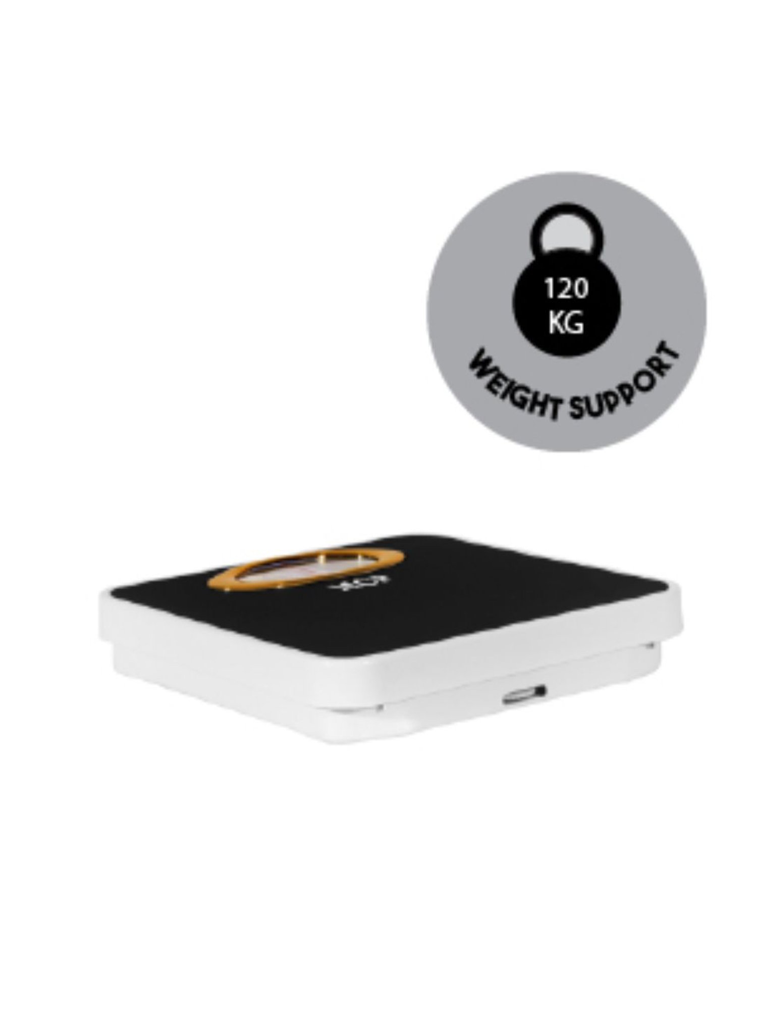 MCP Analogue Manual Mechanical Weighing Machine (Black)