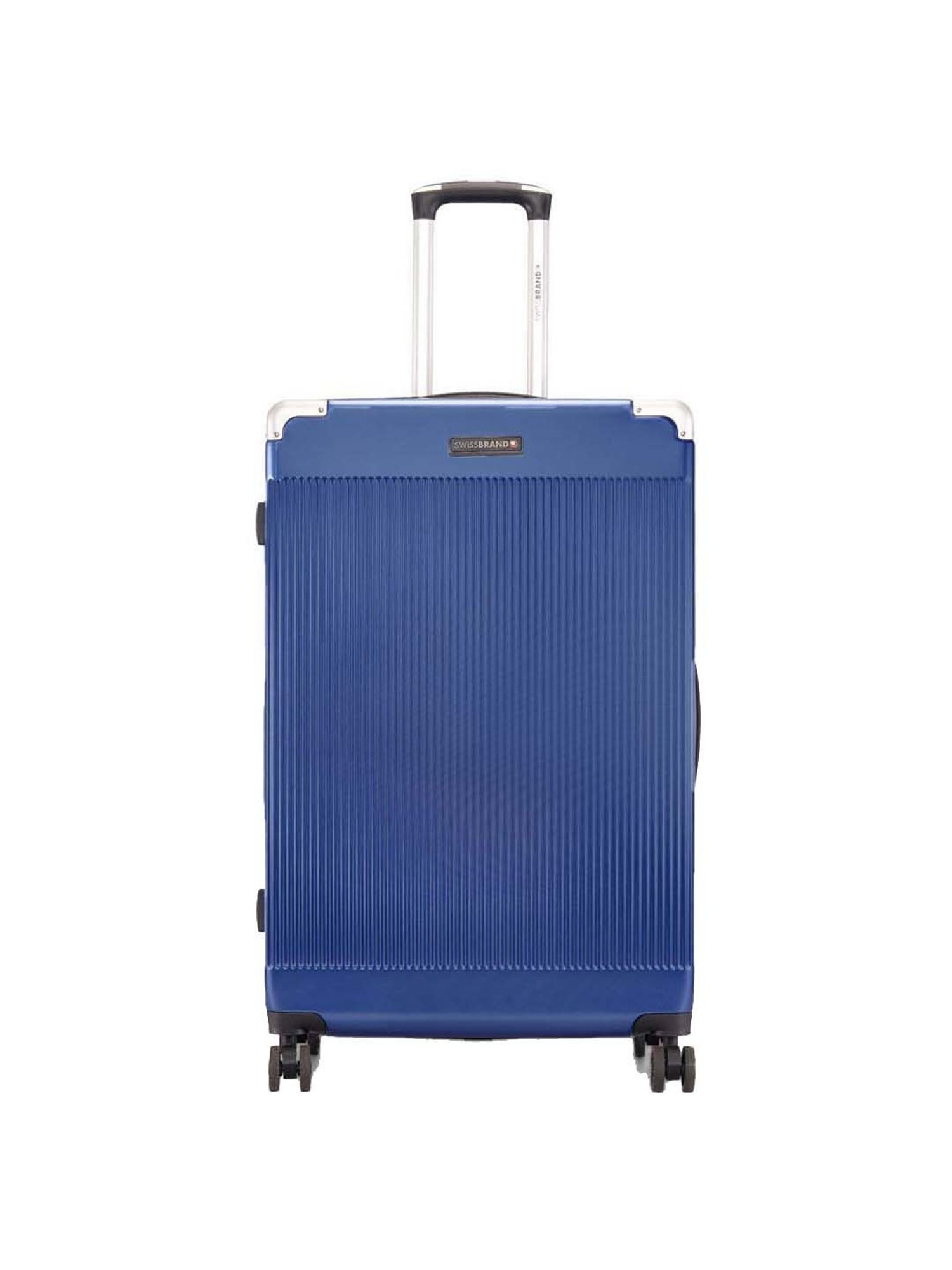Swiss Brand Geneve Blue Large Hard Trolley Bag - 29 cm