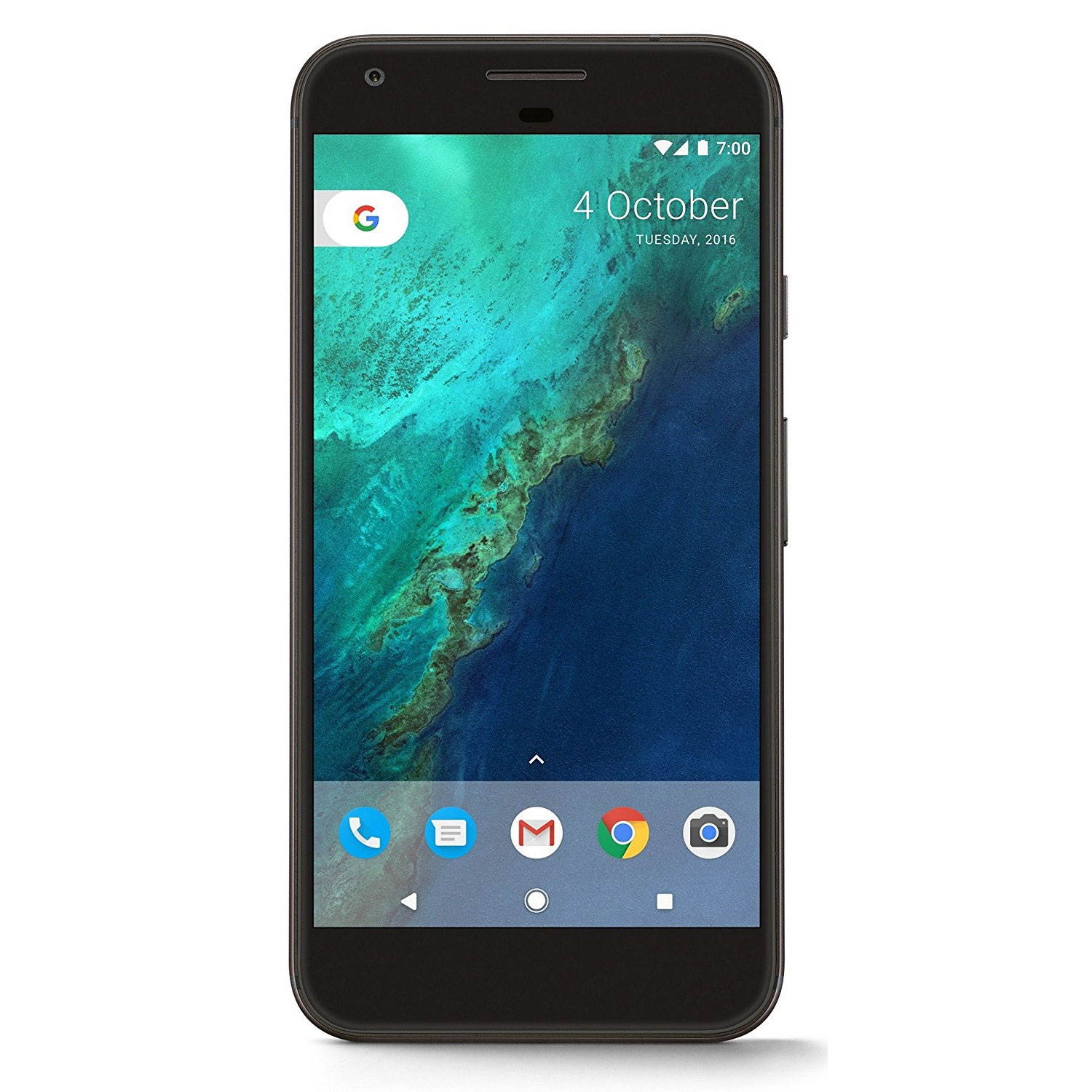 Google Pixel XL 128GB G-2PW2100 GSM + CDMA Factory Unlocked 4G LTE 5.5'' AMOLED Display 4GB RAM 12.3MP Camera Phone - Quite Black
