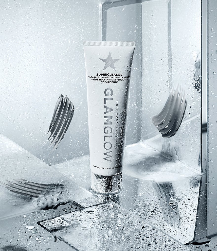 GlamGlow SUPERCLEANSE&trade; Clearing Cream-to-Foam Cleanser