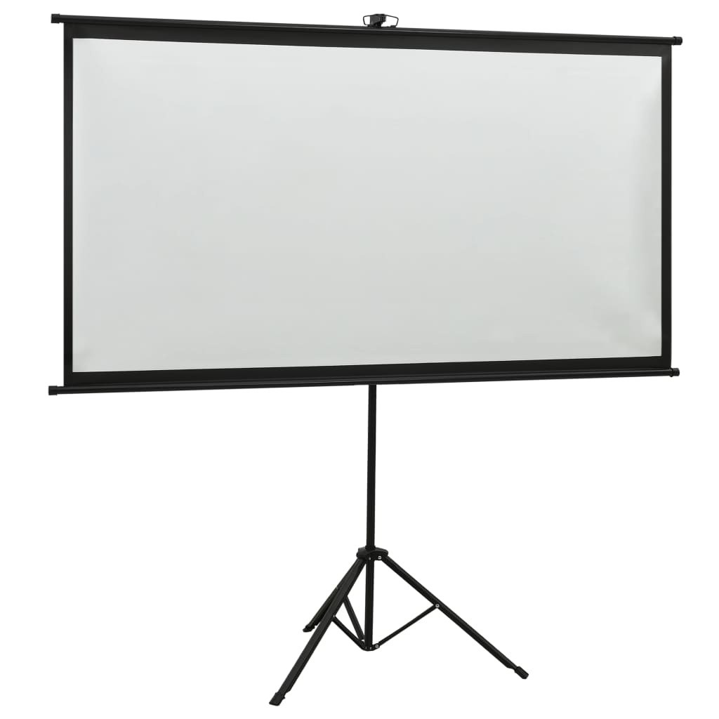 vidaXL Projection Screen with Tripod 120" 16:9 Theater Screen Presentation