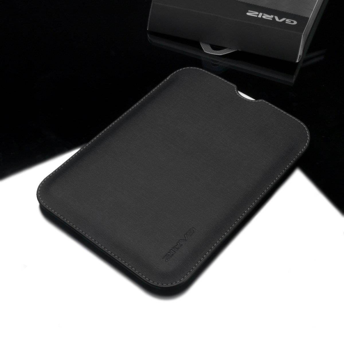 Gariz Apple iPad Mini 4 Leather Case Pouch for iPad mini 4 PL-IPDM4BK, Black