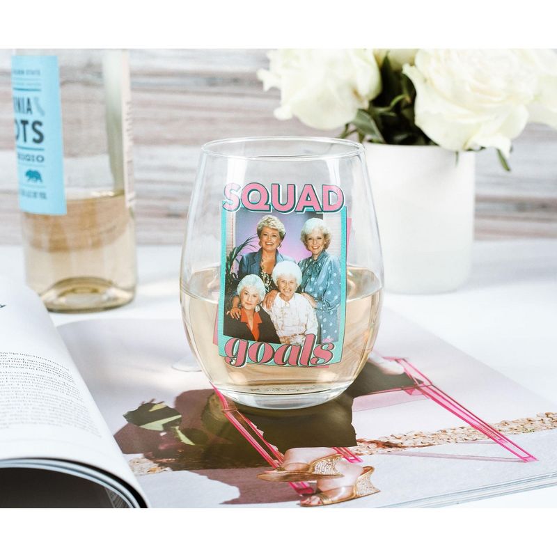 16oz 4pk Glass Goblet Glasses - Threshold™