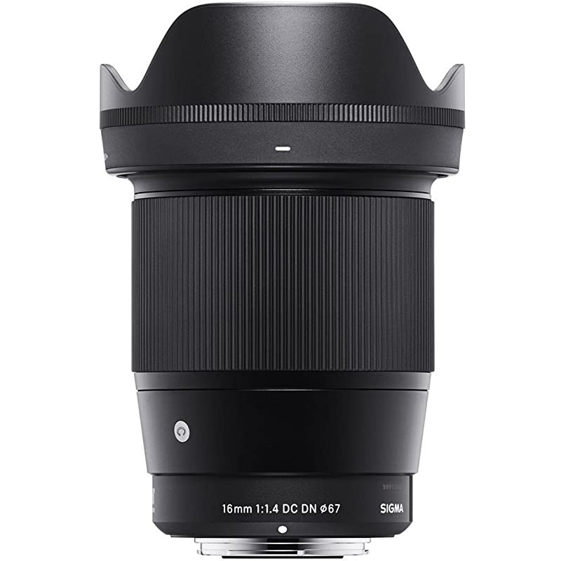 402963 16mm f/1.4 DC DN Contemporary Lens for Micro Four Thirds, Black