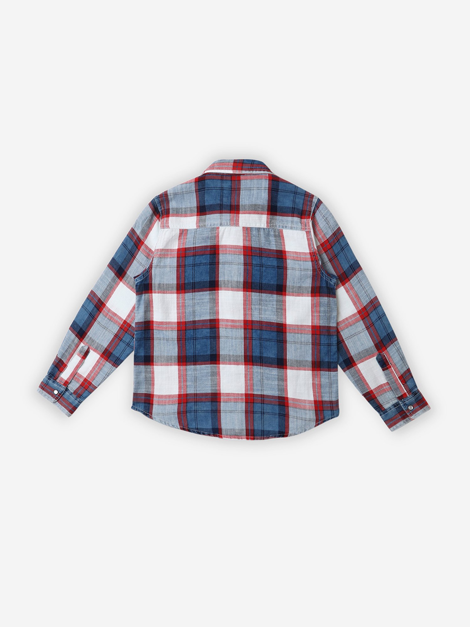 Pepe Jeans Kids Multicolor Checks Full Sleeves Shirt