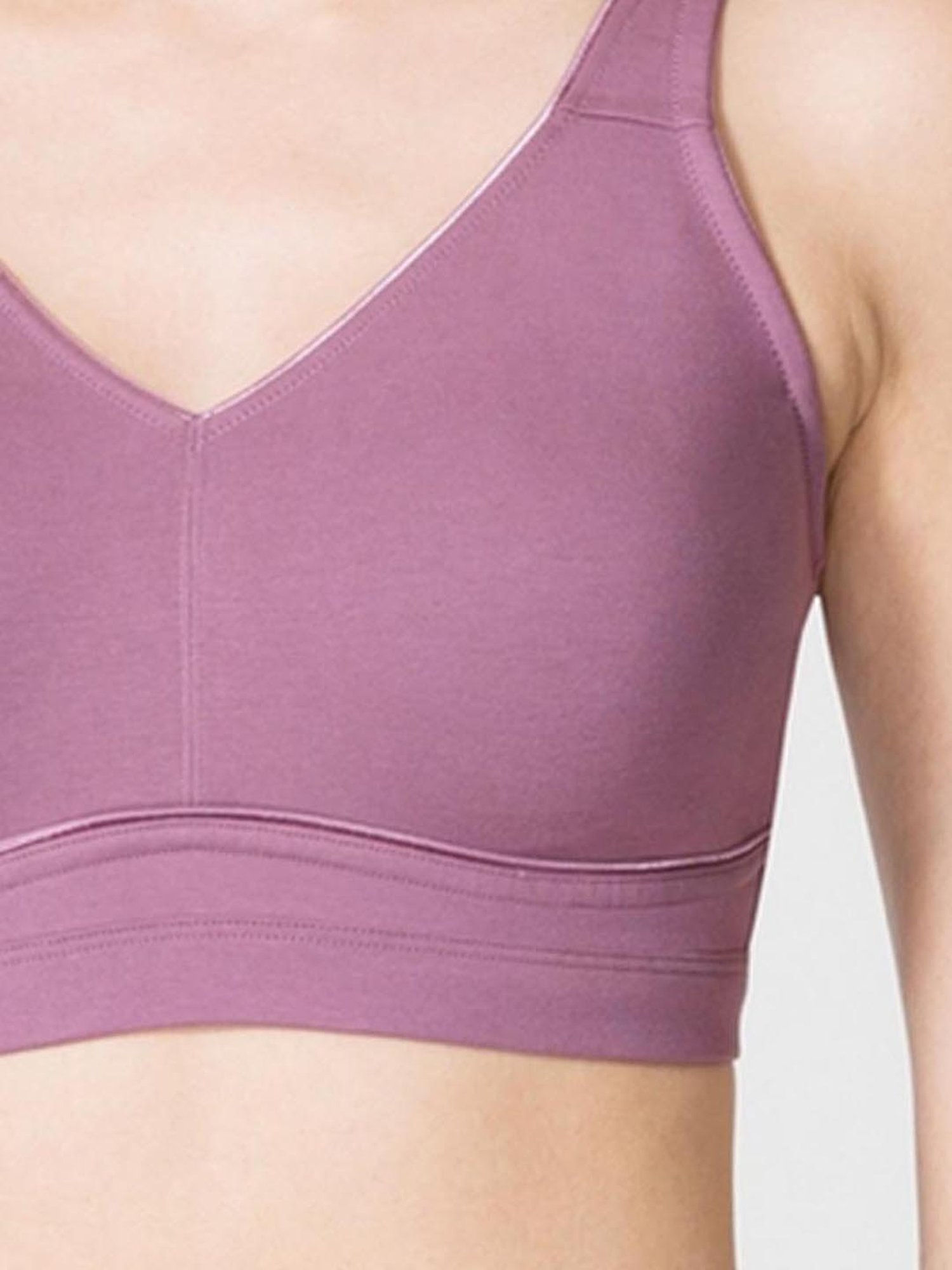 Tweens Peach & Green Non Padded Bra (Pack Of 2)