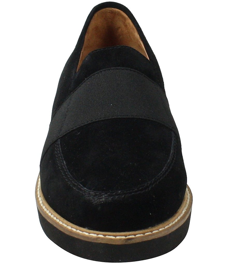 L'Amour Des Pieds Xanthus Suede Slip On Loafers