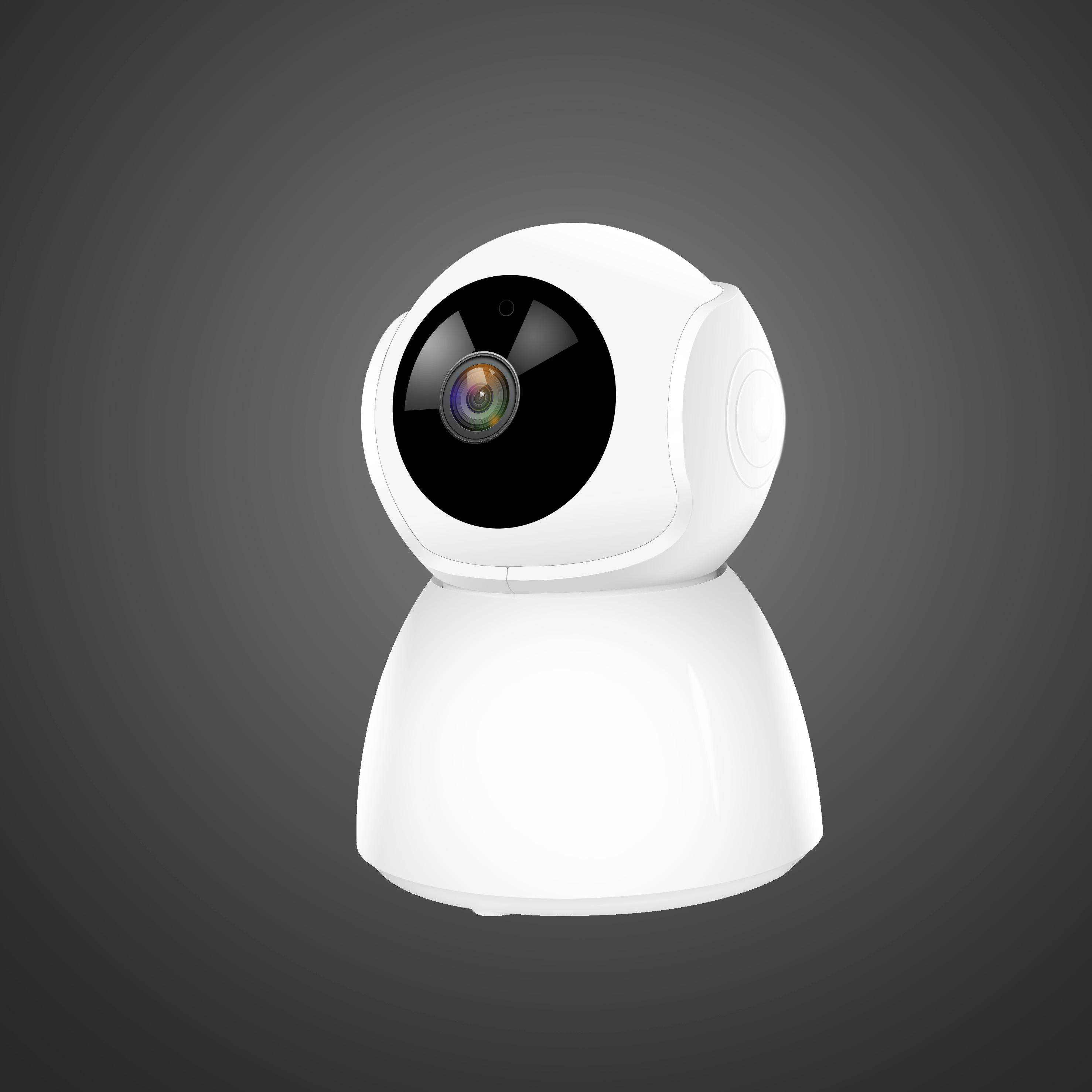 WiFi 1080P 180&deg;IR Camera Two Way Audio Intercom Cloud Storage Remote Monitoring V-102R(W)