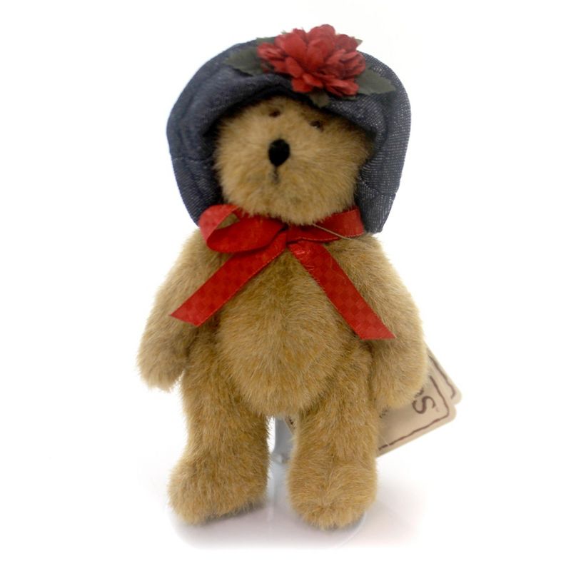 Boyds Bears Plush 6.0" Madison Teddy Bear Denium Hat Series  -  Decorative Figurines