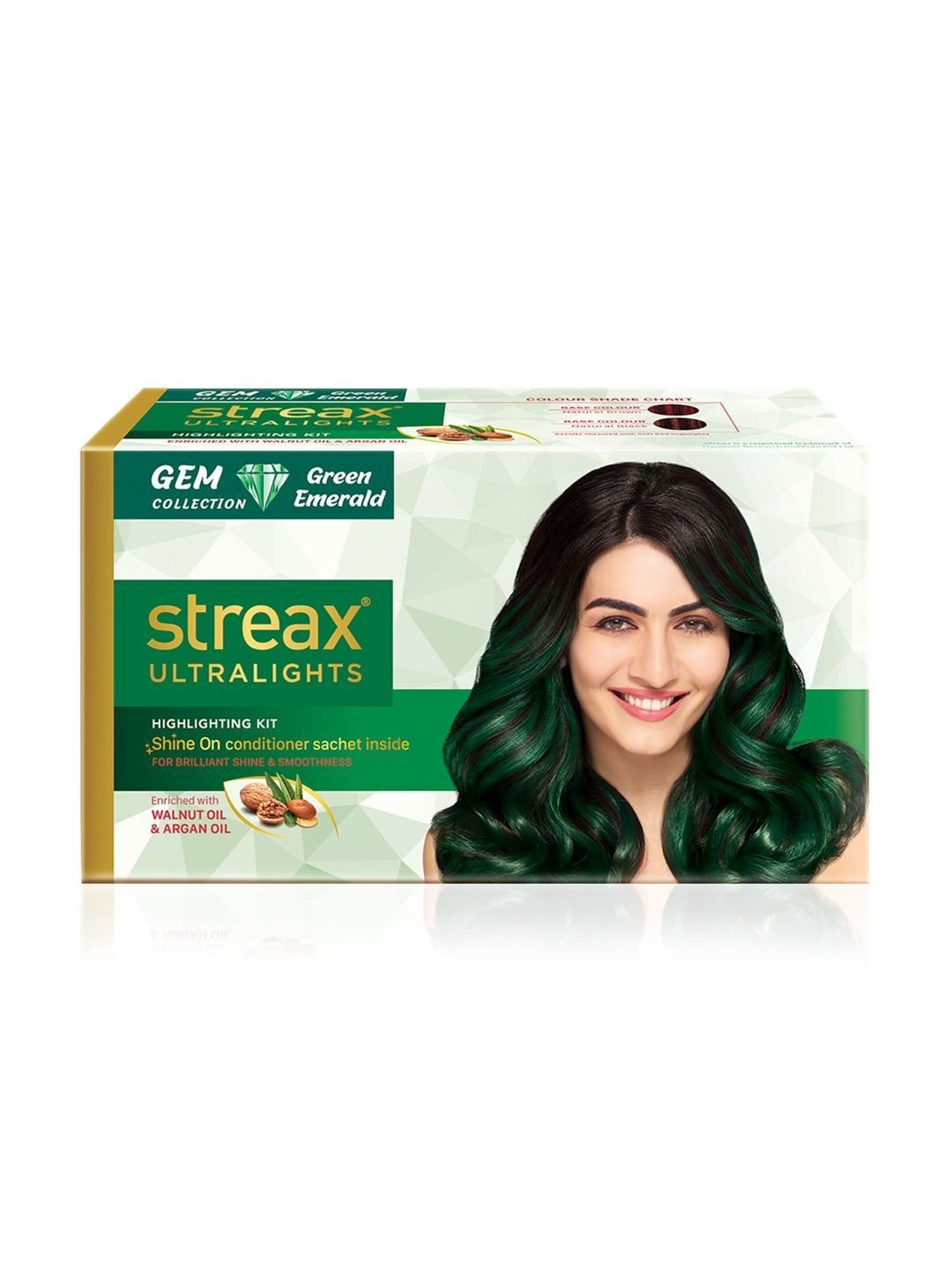 Streax Ultralights Gem Collection Green Emerald - 60 ml