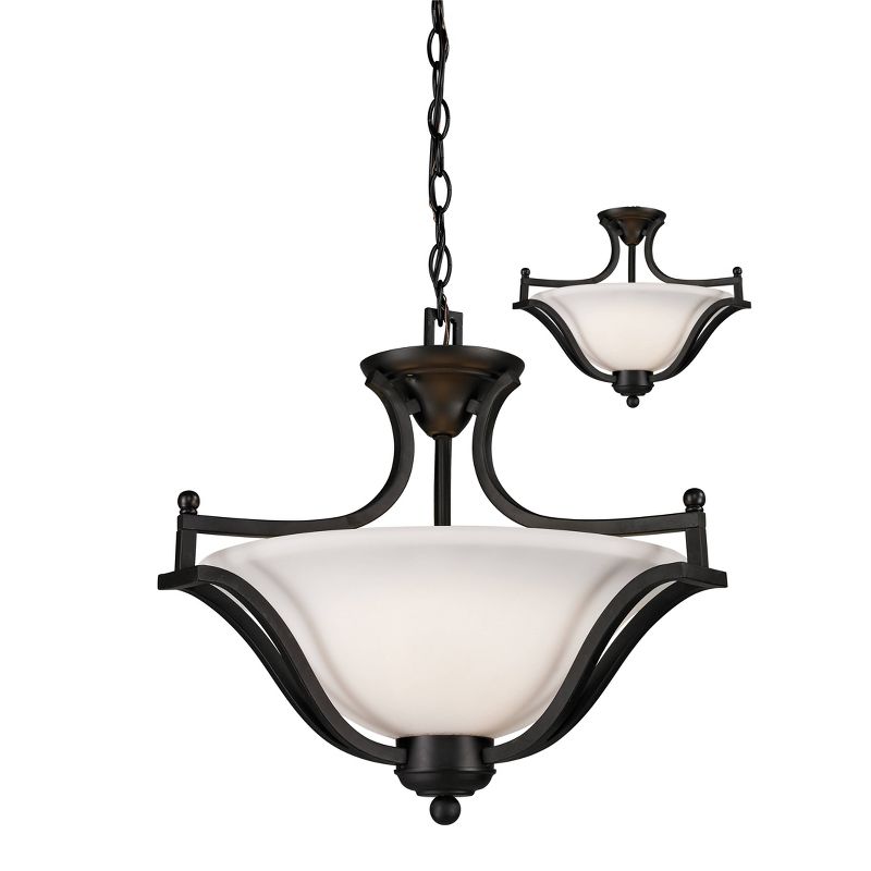 15" Ceiling Light Pendant Matte Black - Z-Lite