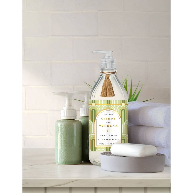 Chateau Hand Soap Citrus and Verbena - 16 fl oz