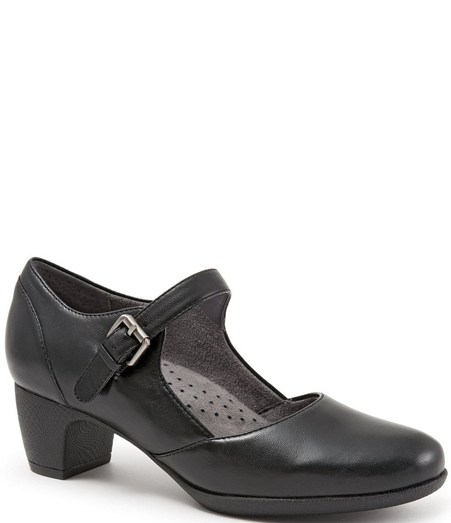 SoftWalk Irish II Mary Jane Block Heel Pumps