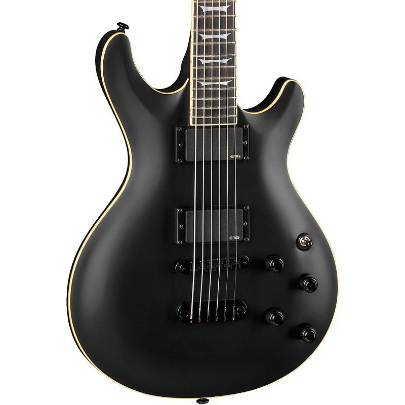 Dean Icon Baritone Electric Guitar Black Satin