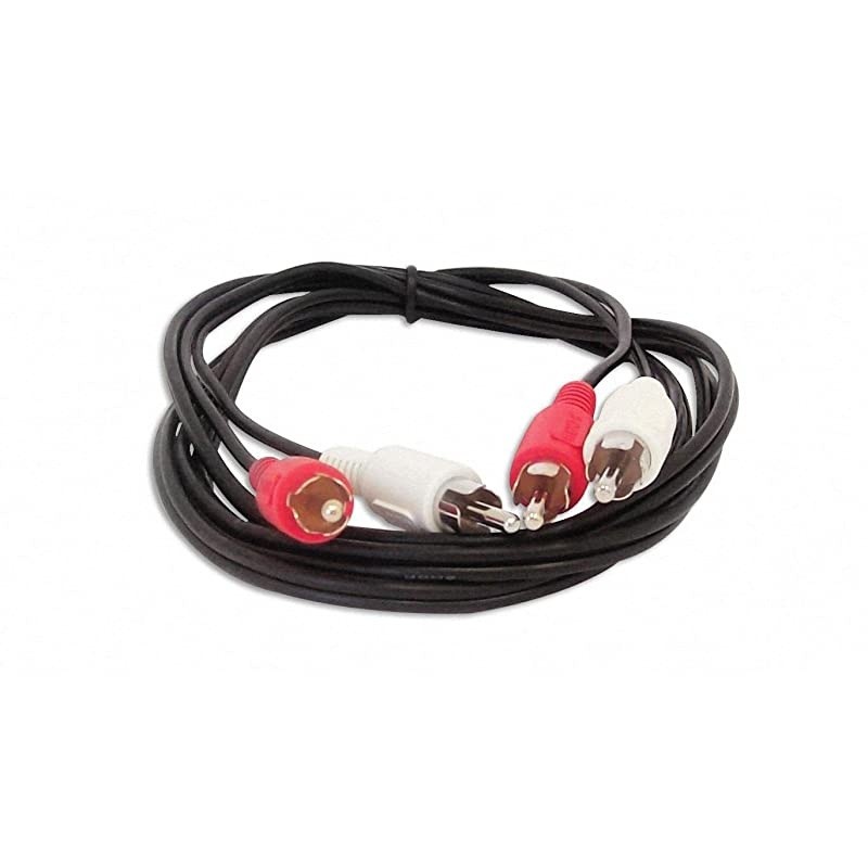 6 Foot RCA Audio RedWhite Cable 2 Male to 2 Male