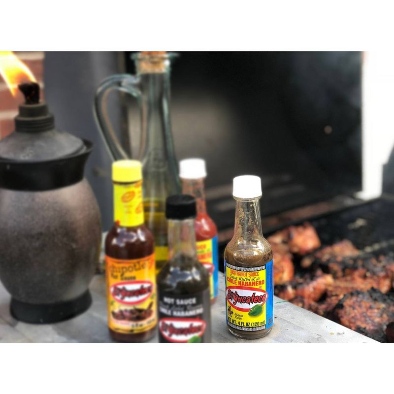 El Yucateco Green Chile Habanero Hot Sauce 4oz