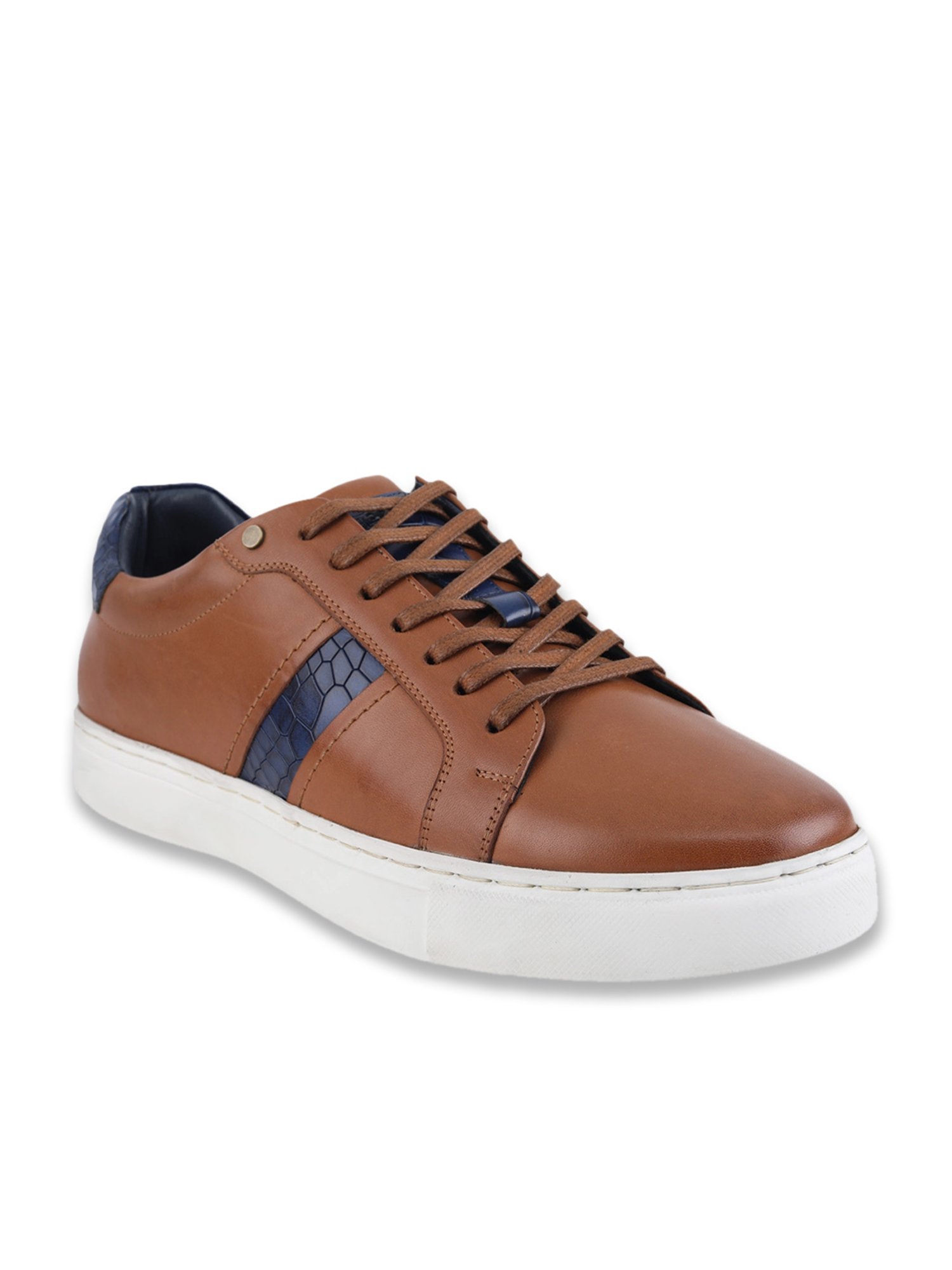 Ezok Men's Tan Casual Sneakers