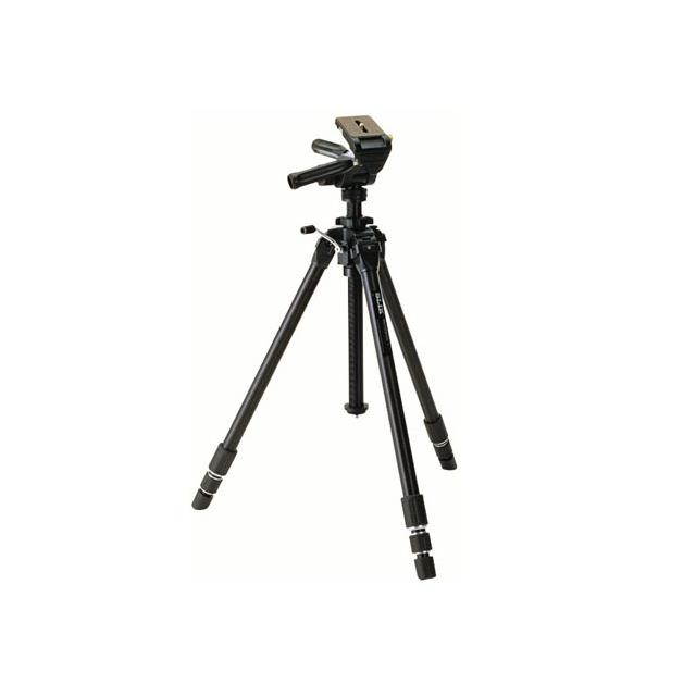 Slik Professional II 3-section Aluminum Tripod with 3-Way Pan Head - Black