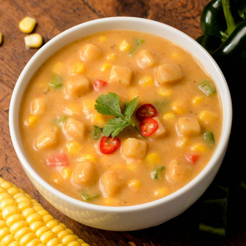Pacific Organic Poblano Pepper Corn Chowder Soup - 17oz