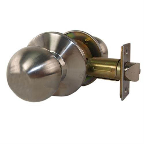 Super Lock IC13044S Stainless Steel US32D Grade 2 Interchangeable Core Storeroom Knobs (Core Sold Seperately)