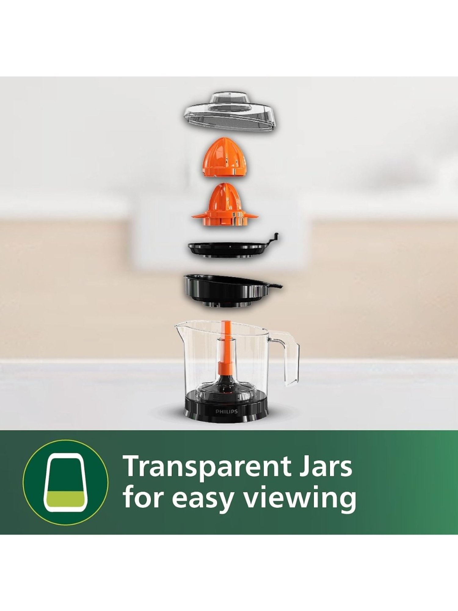 Pigeon Juicer 150W with Separate Juice & Pulp Cups (Red & Black)