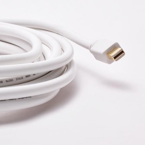 FireFold MDP-10-DVI Mini DisplayPort to DVI Adapter Cable -10 Feet - gold plated plugs - TV, DVI monitor or any other DVI-compatible device