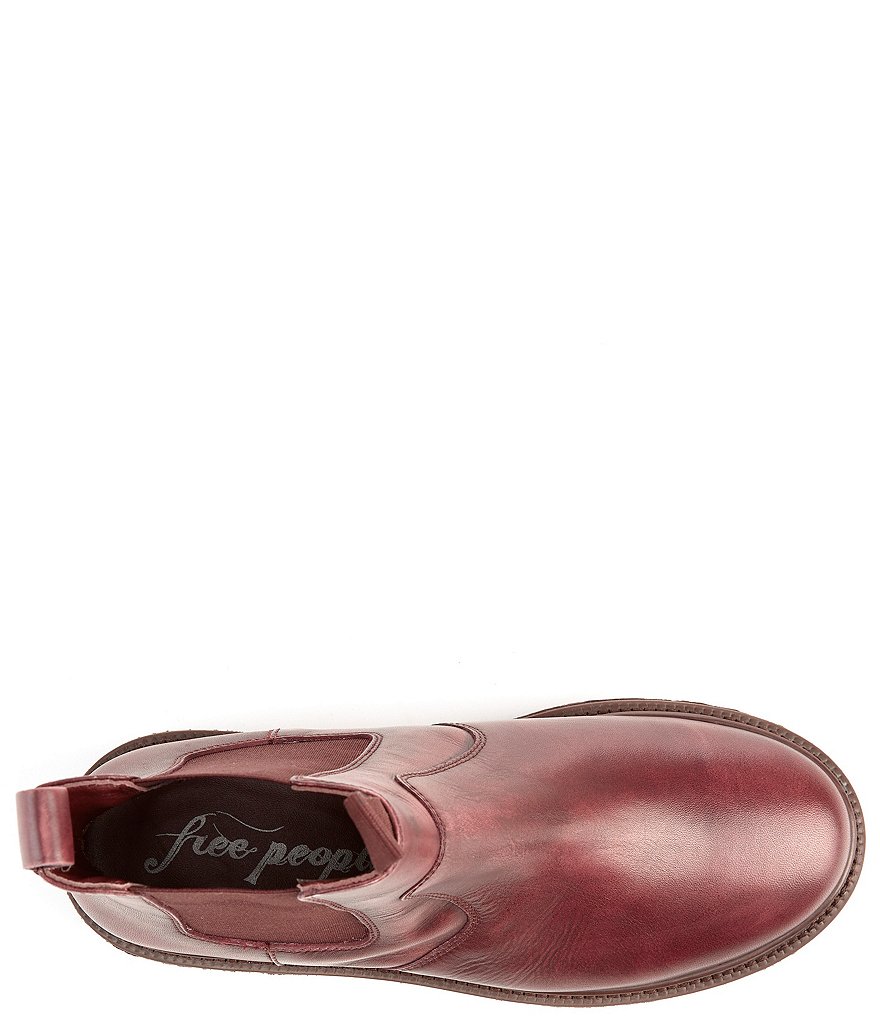 Free People Carmel Leather Chelsea Boots