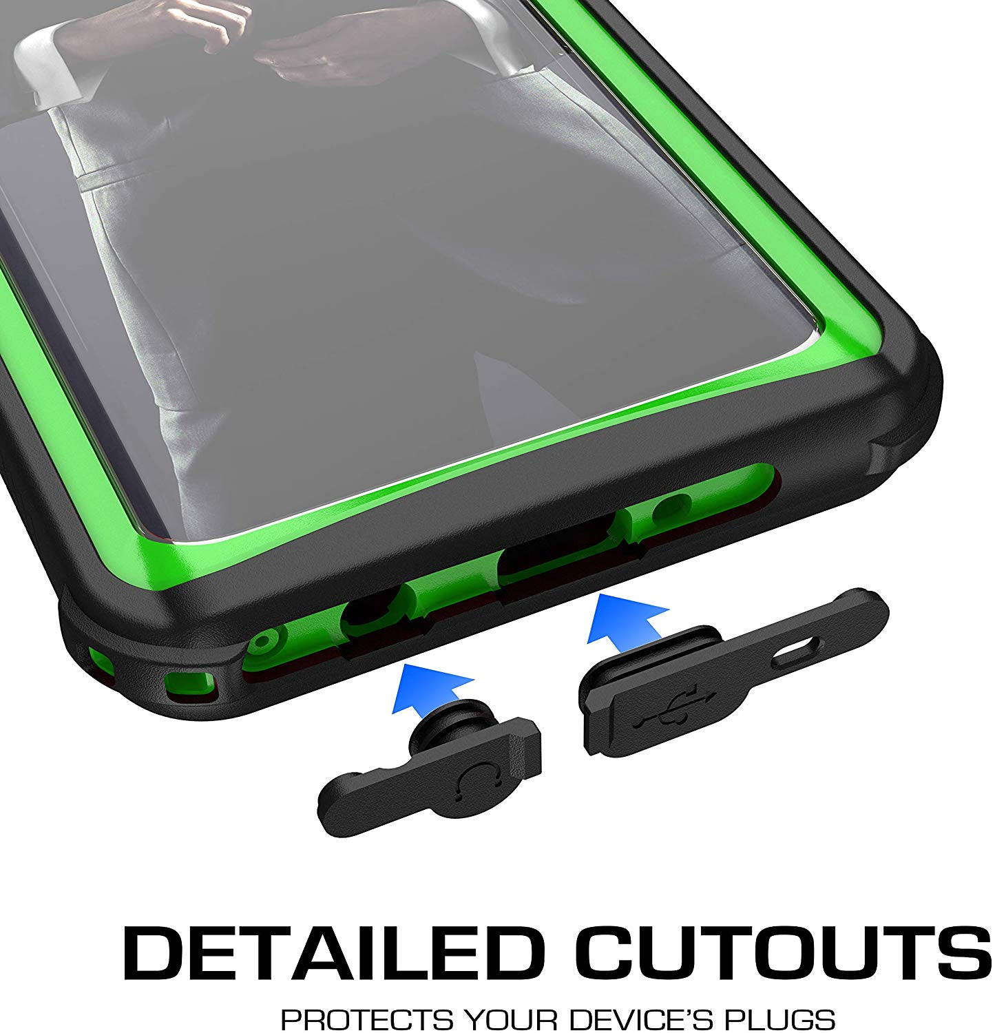 Ghostek Nautical Galaxy S10e Waterproof Case with Screen Protector Super Heavy Duty Protection Rugged Shockproof Full Body Underwater Watertight Seal Cover for 2019 Galaxy S10e (5.8 Inch) - (Black)