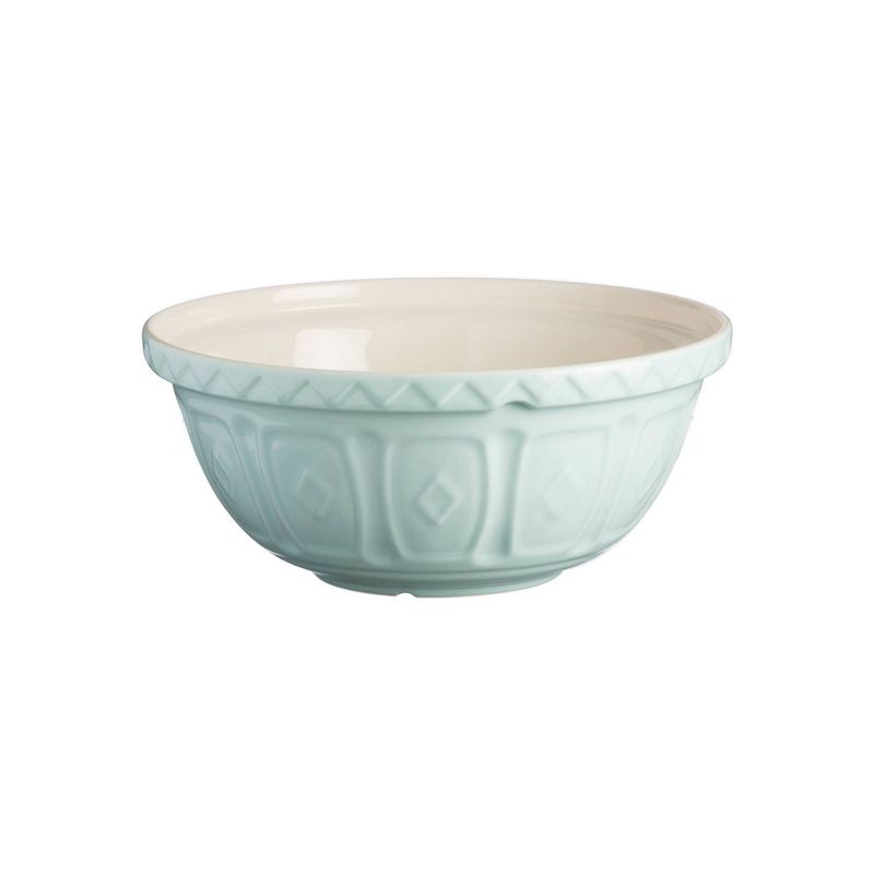 Mason Cash 61oz Earthenware Color Mix Mixing Bowl Blue