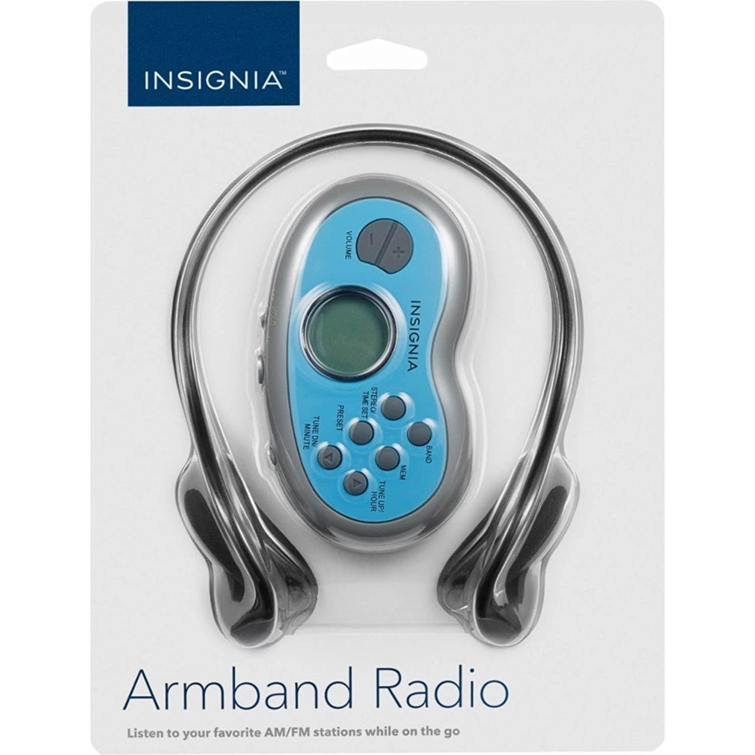 Insignia NS-R5111A - Portable Digital AM/FM Radio - Gray