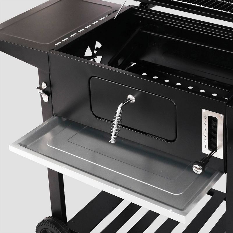 Dyna-Glo Heavy Duty Stainless Charcoal Grill Model DGN405SNC-D