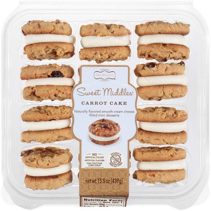 Rich's Sweet Middles Carrot Cake - 12ct