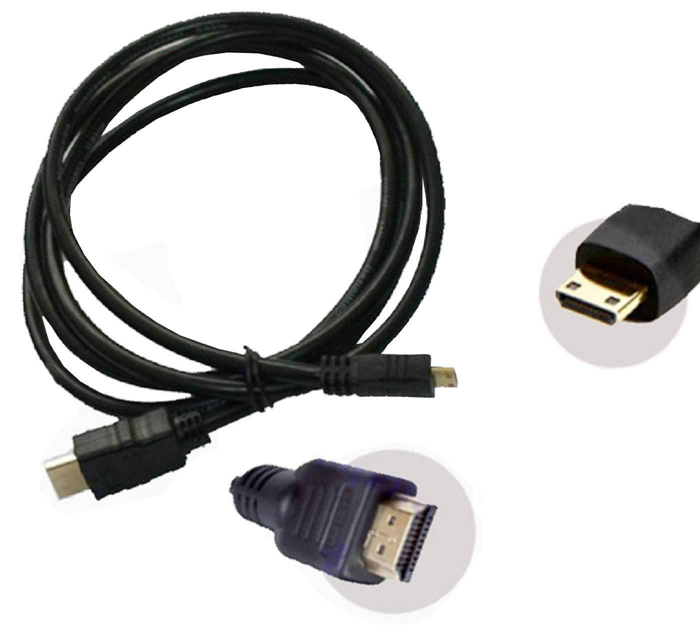 UpBright New HDMI HDTV TV Audio Video Cable Cord Replacement for Kurio 7s 10s Kids Family Android Tablet PC Kurio 7 CL1100 CI1100 Tablet MID PC KD Interactive Kurio 7 Kids Tablet Android 4.0 7 inch