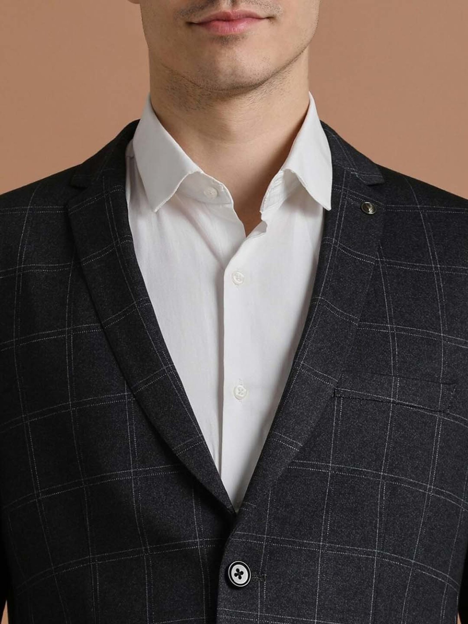 Arrow Sports Green Regular Fit Texture Waistcoat