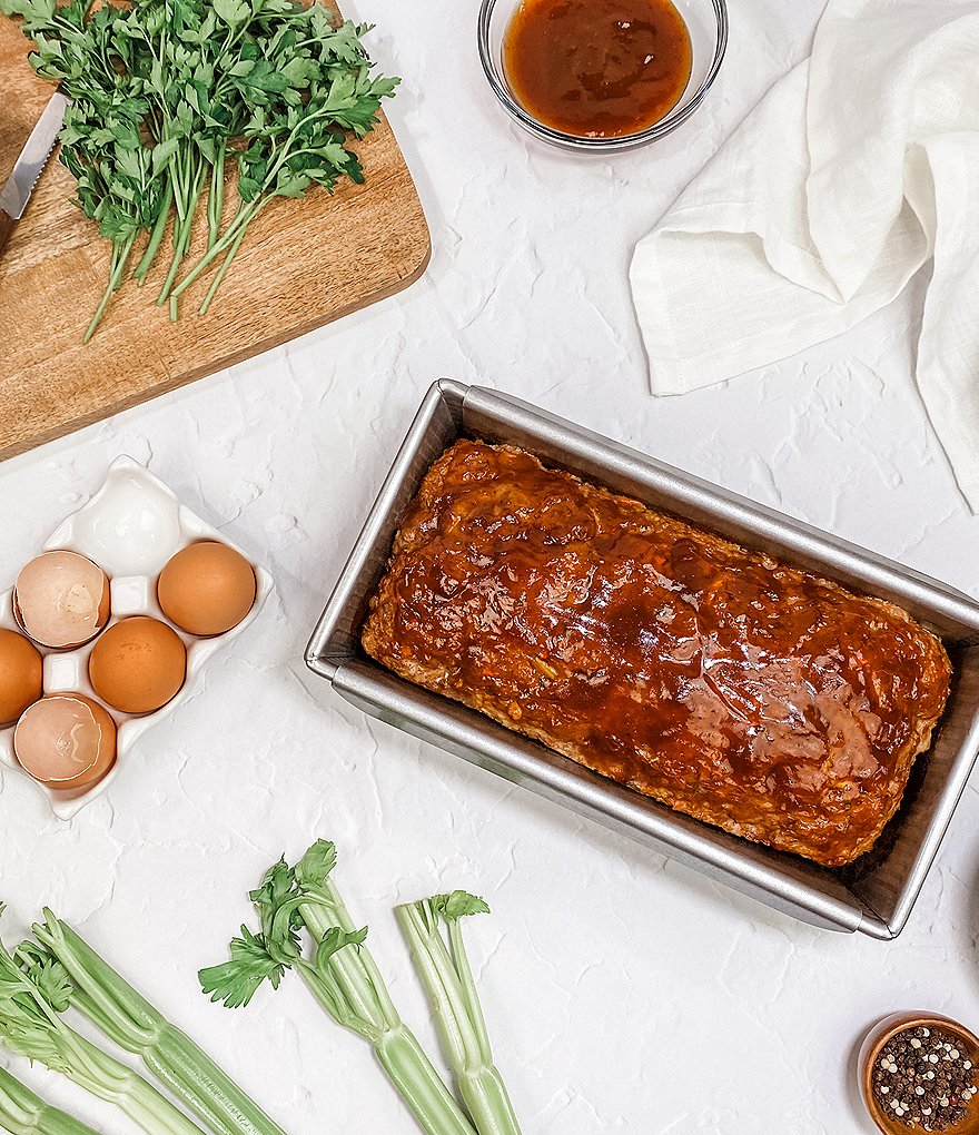 USA Pan Heavy Duty Meat Loaf Pan with Insert