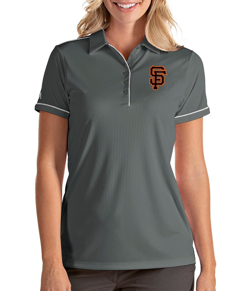 Antigua Women's MLB Salute Short-Sleeve Polo Shirt