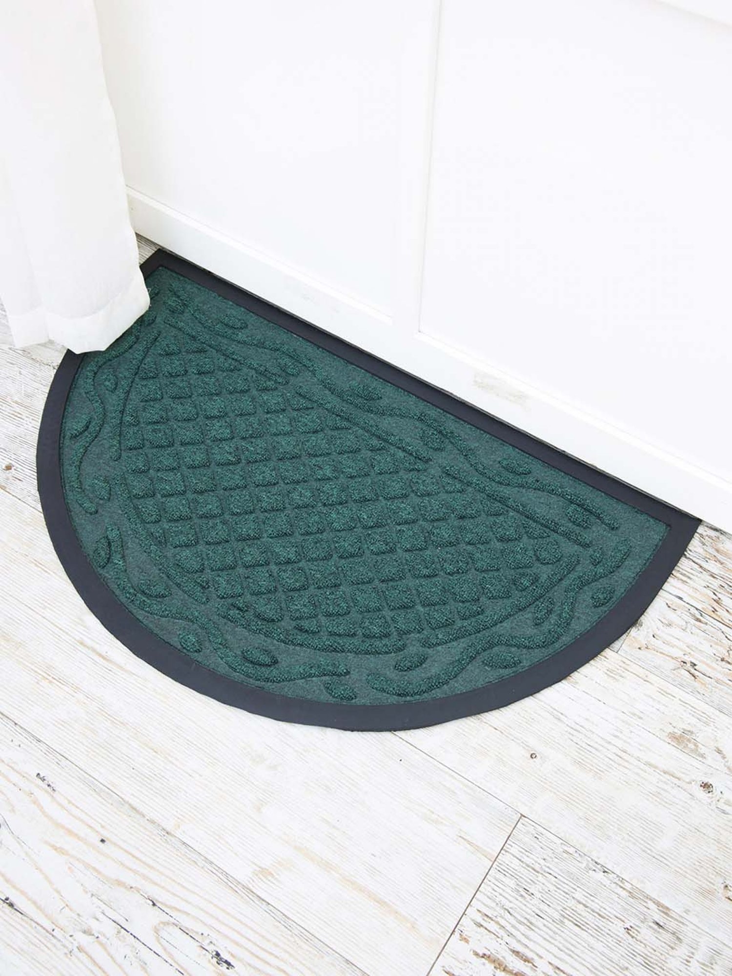 Ariana Green Microfibre Double Happy Feet Outdoor Door Mat - Set of 2