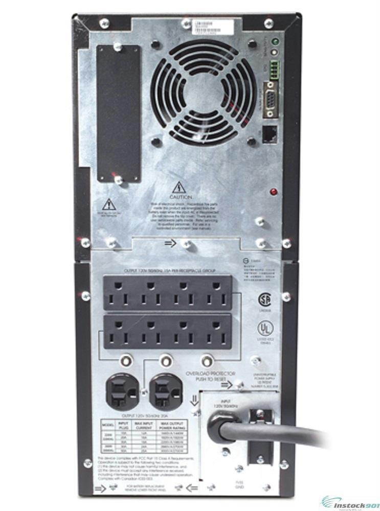 CP1000AVRLCD Intelligent LCD UPS System 1000VA600W 9 Outlets AVR MiniTower Black