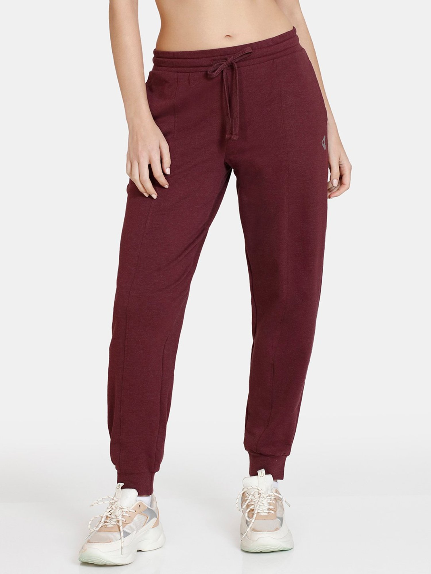 Zelocity by Zivame Purple Joggers