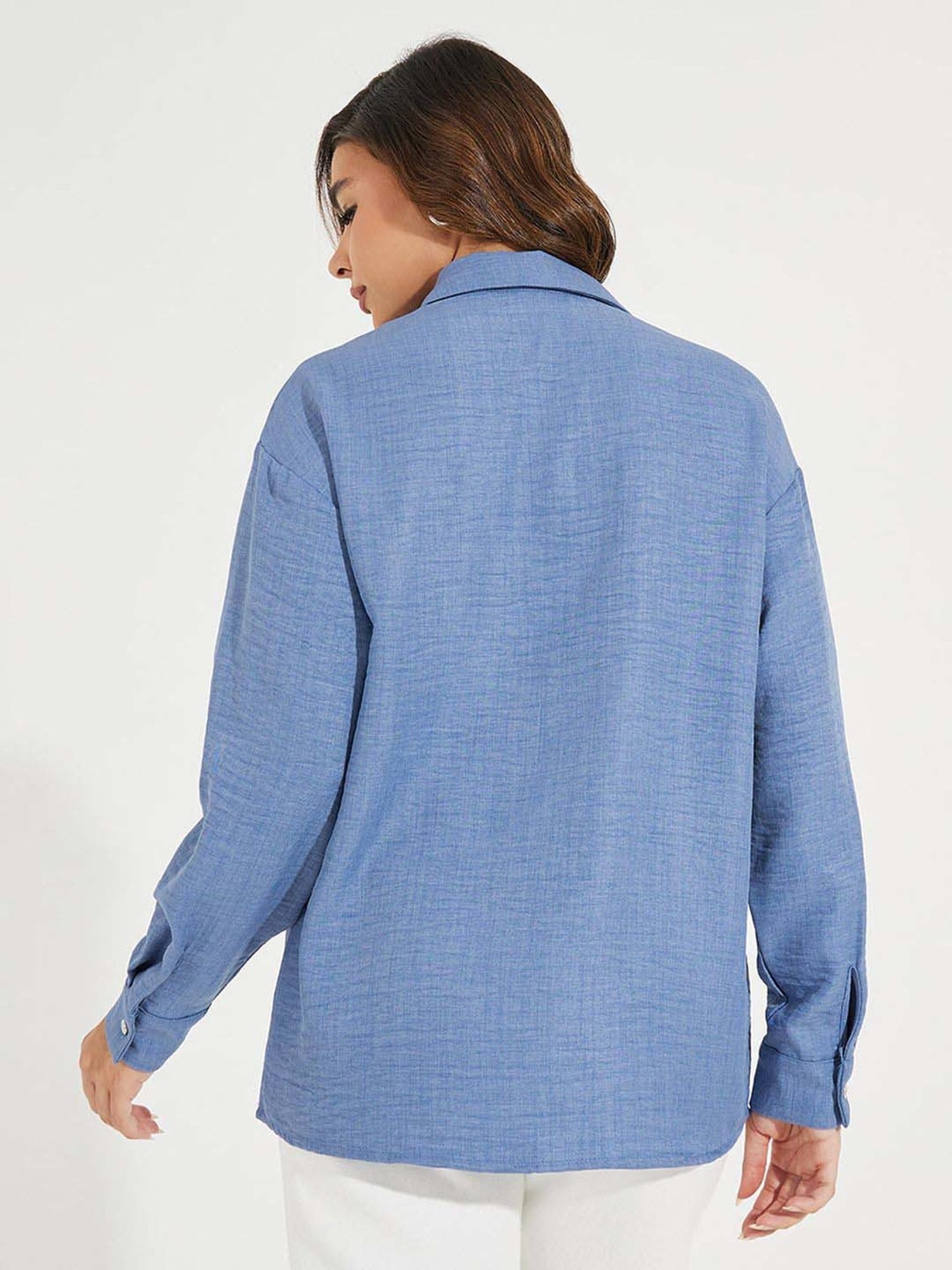 Annabelle by Pantaloons Black Polka Dots Shirt