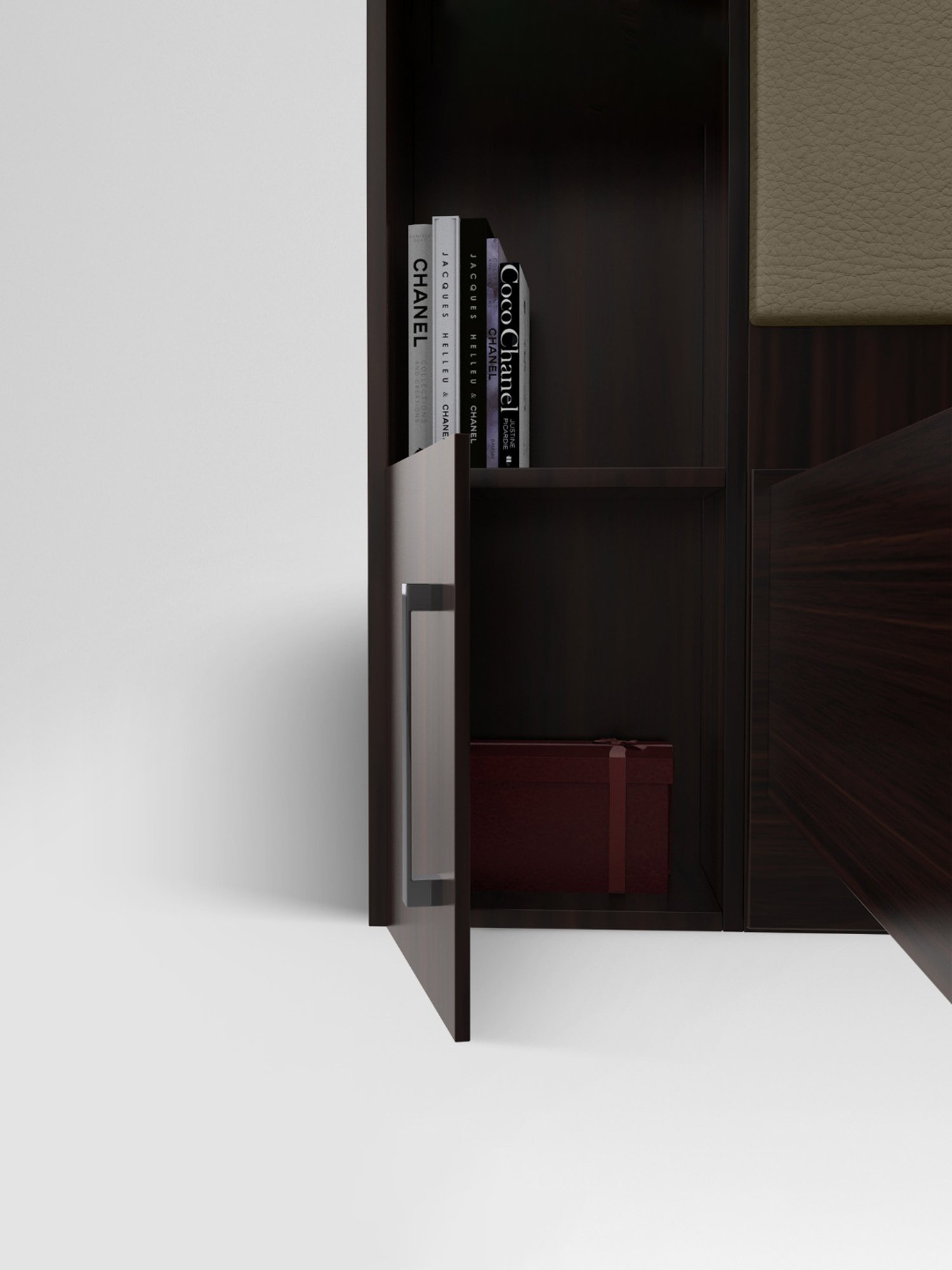 Nilkamal Riva Black Engineered Wood King Size Bed with Storage